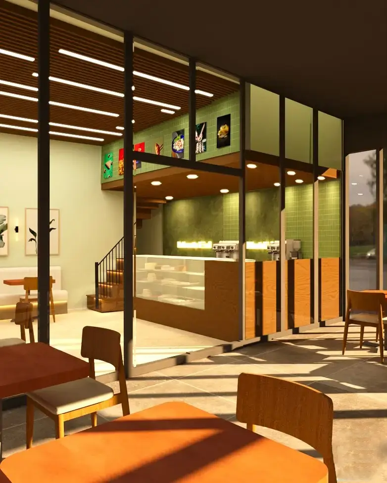 Mantı House restoran iç mimarlık projesi