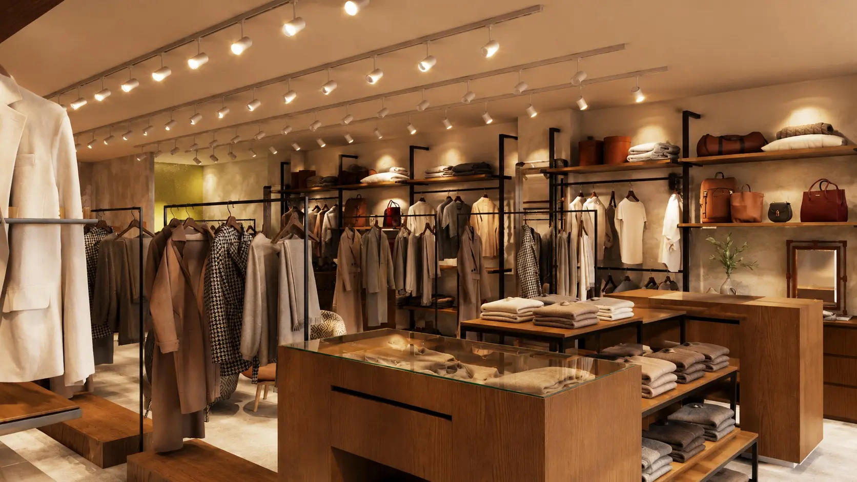 MISIRLI retail floor and central display islands